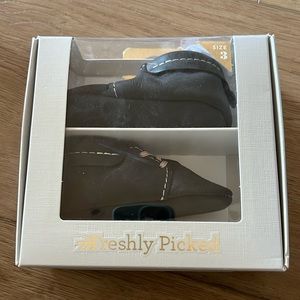 Freshly Picked Oxford baby shoe Onyx